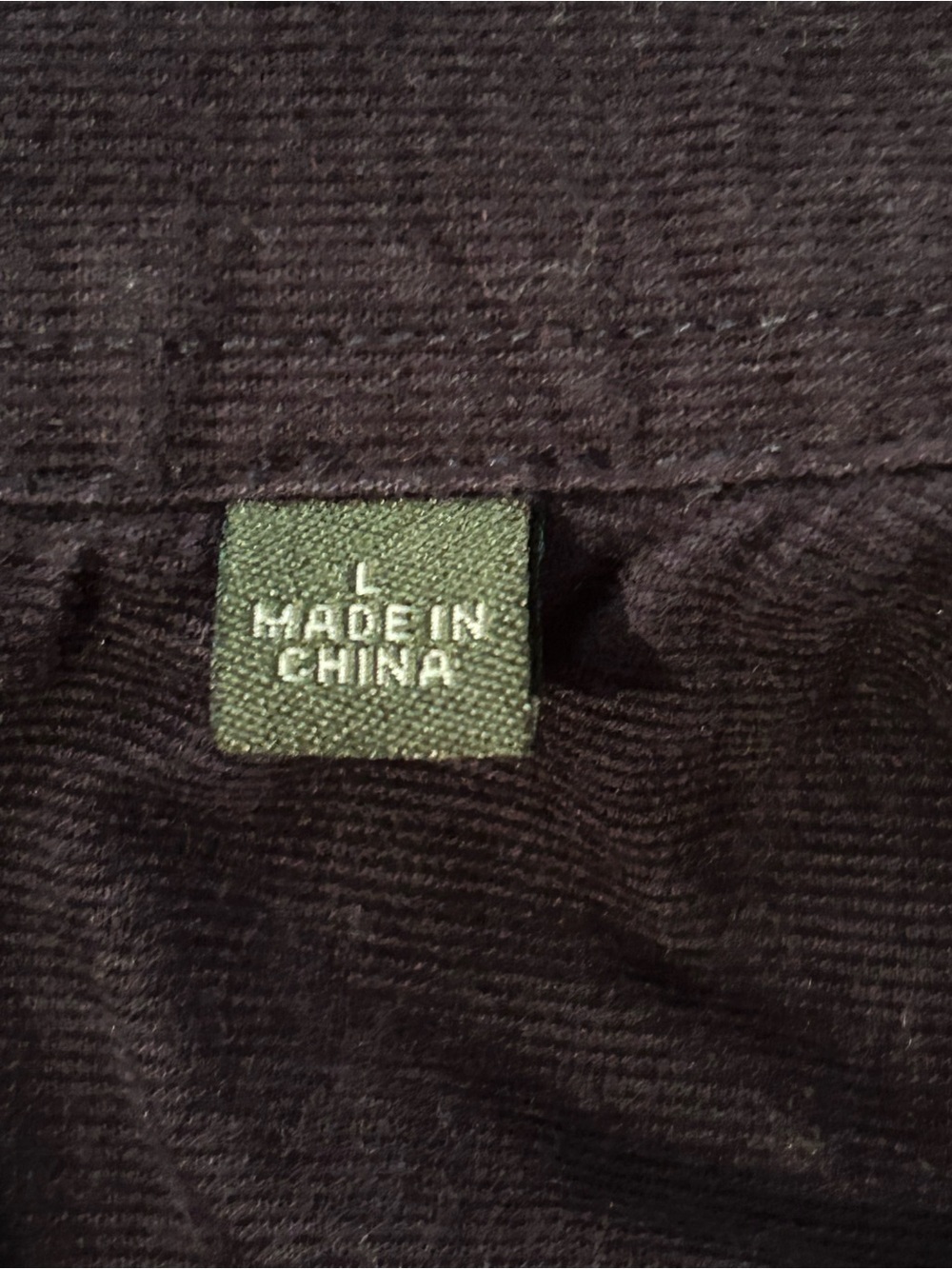 ORVIS Men's FAIRBANKS Corduroy Button Down Shirt Large Navy Blue Long Sleeve - Picture 12 of 16